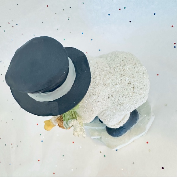 NFS Russ Berrie Snowman and Child Figurine - Hand painted Collectibles - Picture 5 of 9